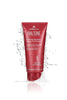 Red shampoo tube labeled 'Iraltone' with water splashes on a white background